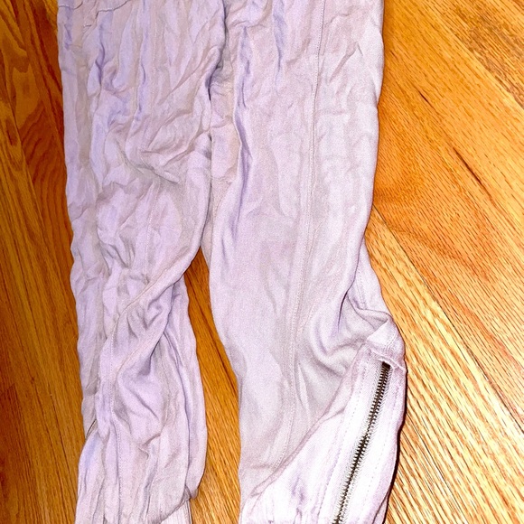 Women’s north end loose boho bogo pants size small zips zip up leisure material - Picture 15 of 16